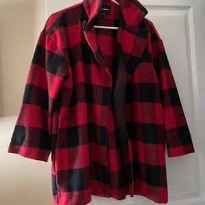 Plaid coat